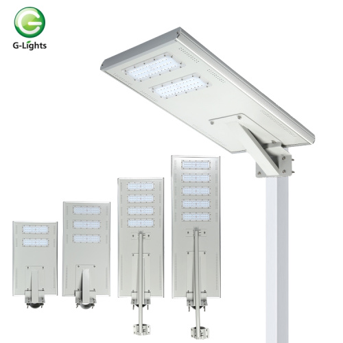 60 90 120 150 W All In One Lâmpada de rua LED solar