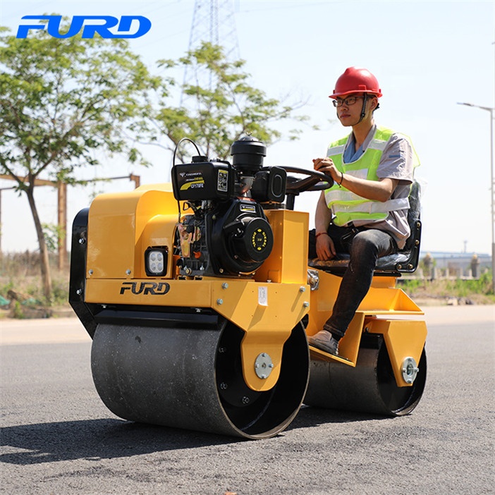 Flexible Operation Mini Road Roller Compactor With 700kg Weight, High ...