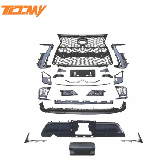 TDCMY 2022 Lexus LX600 Front Rear Bumper Kit Grille Chrome Body Kit