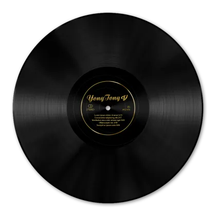 12 Inch Music Vinyl Record Production (Long Play)