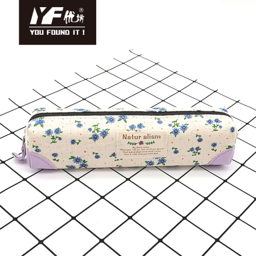 Pencil Case For Year 6 Fresh flowers style cotton pencil case Factory