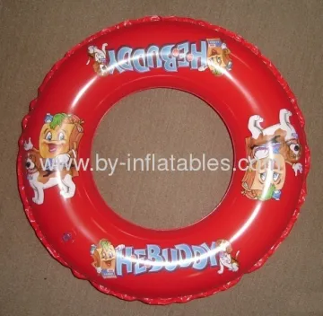 Inflatable Pvc Ring For Kid Swimming 
