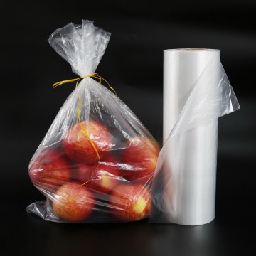 Clear Grade Grocery Plastic Roll Produce Bags