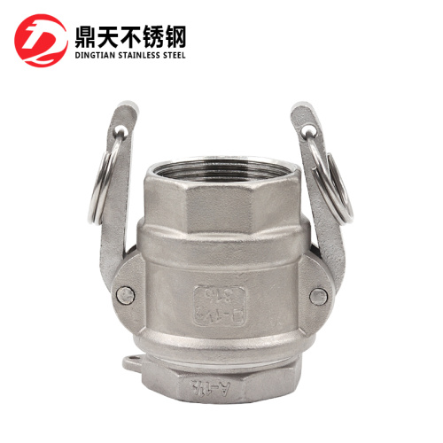 Stainless Steel Type D+A Camlock Coupling