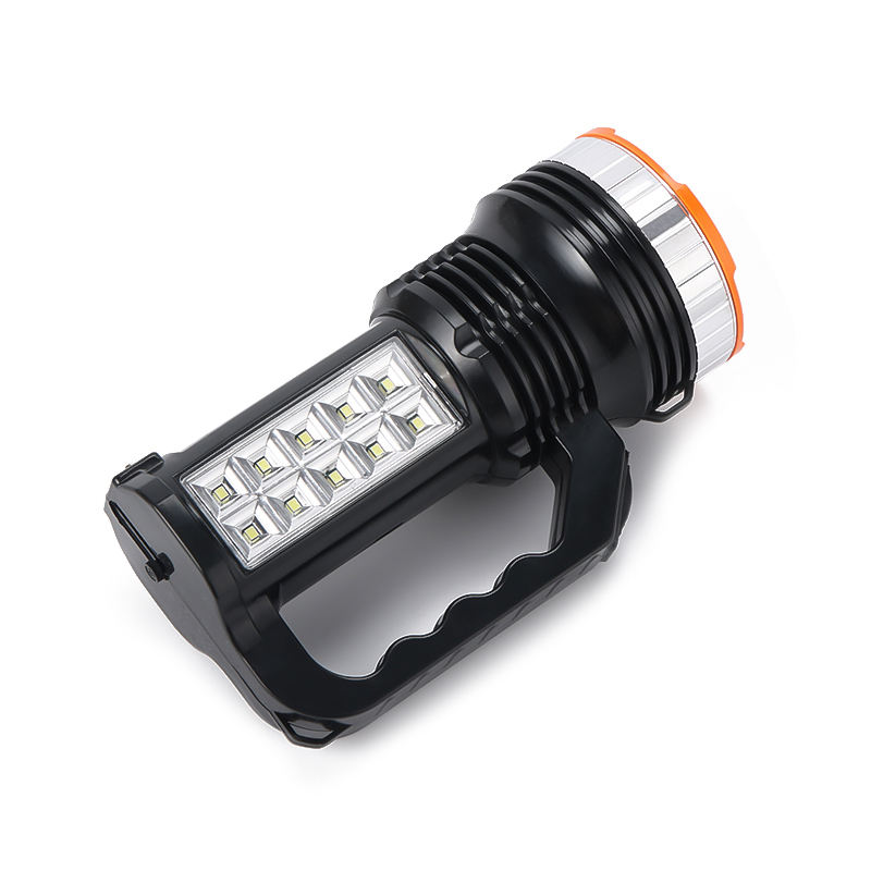 Luz de emergencia de plástico para exteriores con 2 modos de brillo