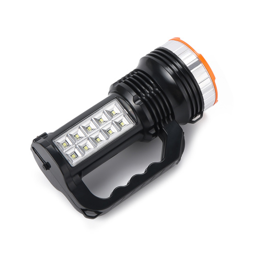 Luz de emergencia de plástico para exteriores con 2 modos de brillo