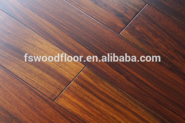 Dark exotic tropical hardwood flooring from Africa