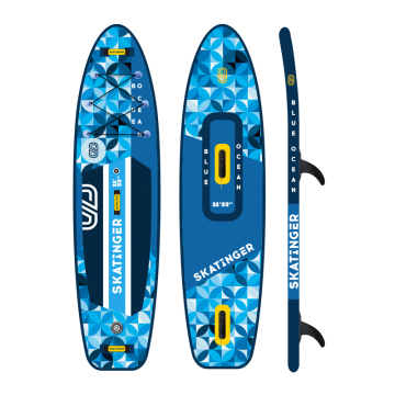 Inflatable Double Layer SUP Paddle Board for Water Sports