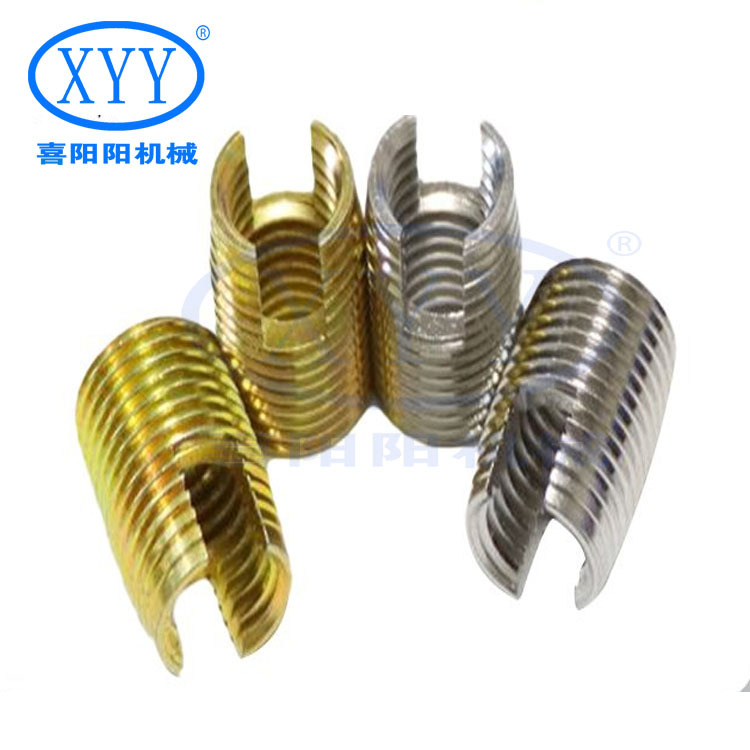 Type 302 Stainless Steel Slotted Self-Tapping Screw Sleeve Thread Protection Fasteners