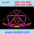 다채로운 DMX512 RGB LED 튜브 라이트 뮤직 동기화