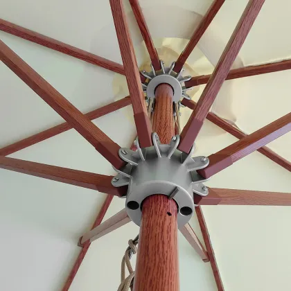 Solar-Ready Windproof Beach Umbrella