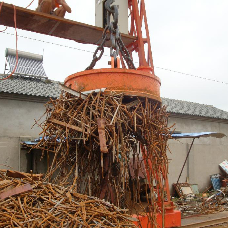 Custom Electromagnet Steel Billet Lifter - 2 Ton Circular Electric Lifting Magnet
