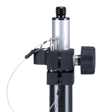 Professional 2.5m Carbon Fiber Telescopic GPS Range Pole for Surveying and GNSS RTK Applications - GP250TL-CC