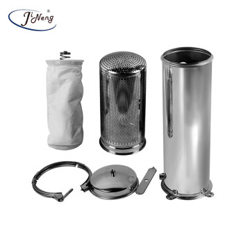 Galvanized Steel Filter Bag Housing for Oil & Water Filtration
