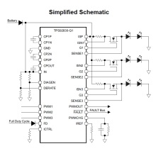 Led driver metal parts for Osram