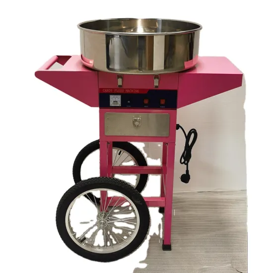 Electric Cotton Candy Machine with Lid: Ideal for Business Snack Operations