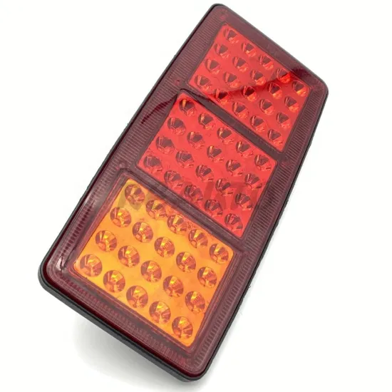 60 LED Three Color Tail Lamp and Turn Indicator Light for Mercedes Truck Trailer Spares