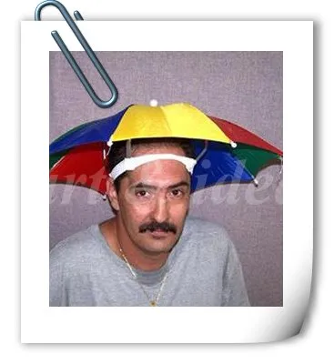 Outdoor Colorful Umbrellas Hat