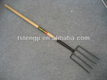 wooden handle steel forks