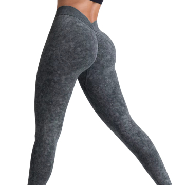 Women's High Waist Stretch Yoga Pants for Fitness and Running