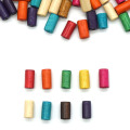 DIY Wood Beads Cylindrical Beads 3X4MM