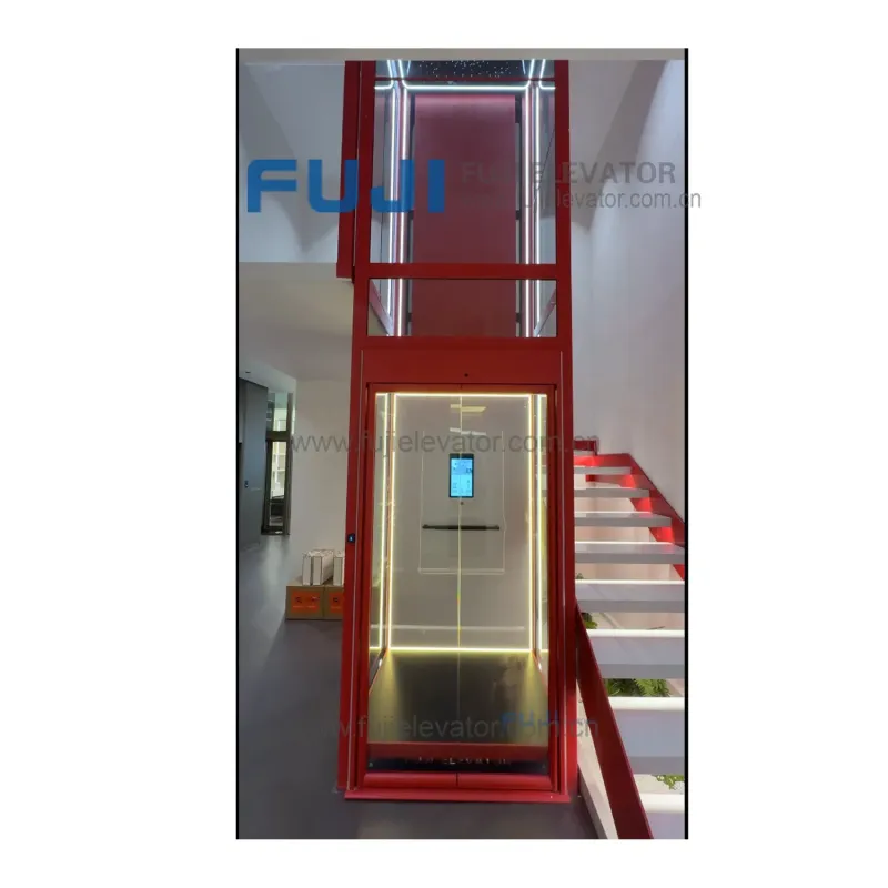 Traction Warehouse Car Auto Goods Freight Lift Cargo Elevator