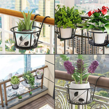 Balcony Flower Rack: A Household Iron Hanging Solution for Succulent and Green Flower Indoor Storage
