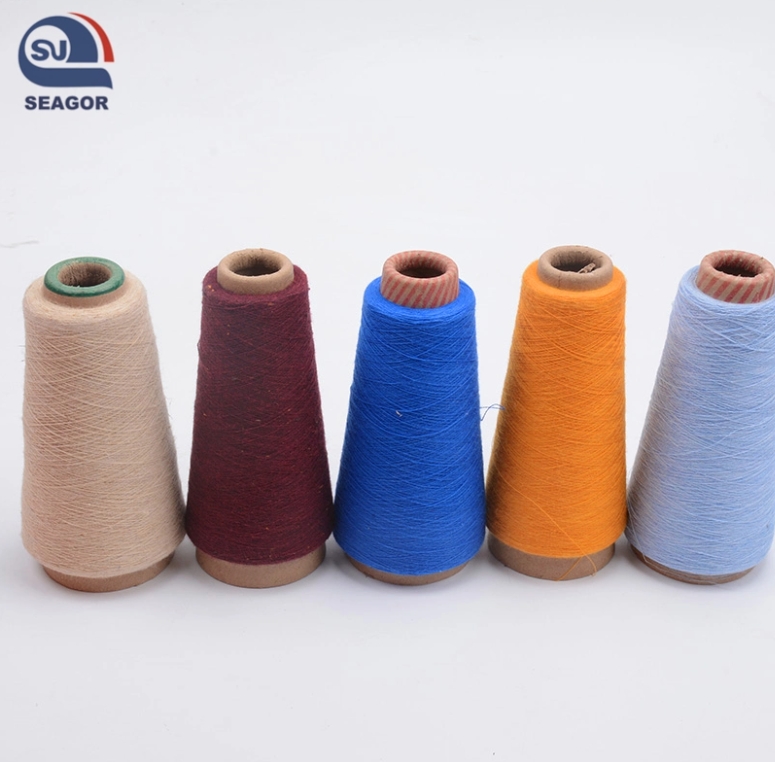 Anti-static cotton-polyester blended yarn