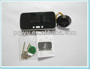 The newest 3.0'' touch screen wireless digital door viewer / wide angle eye peephole viewer PY-V513