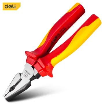 Deli DL512006 Insulated VDE Combination Pliers 1000V Insulated VDE C Type C Combination Pliers
