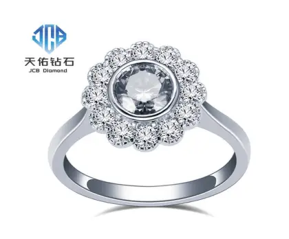 Elegant Lab-Grown Gem Cut Diamond Jewelry