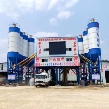 HZS90 universal Australia concrete batching plant