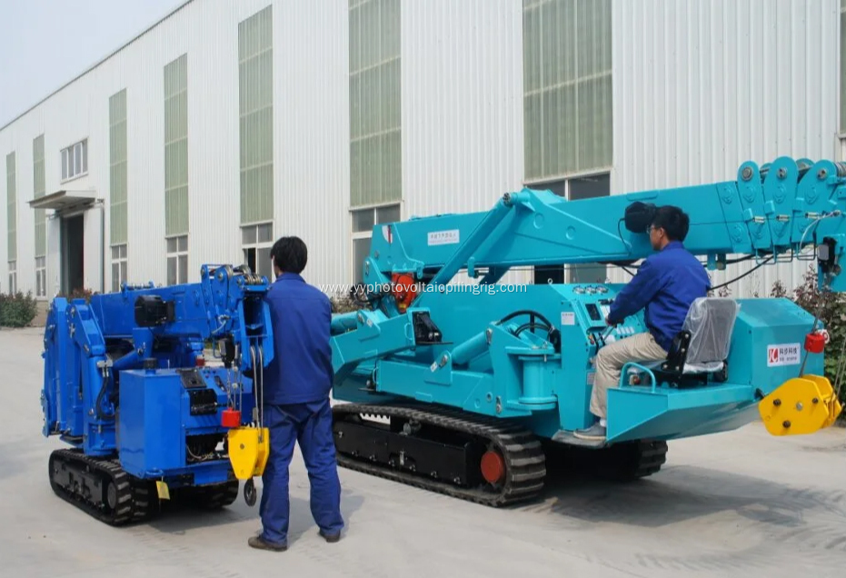 Mini Folding Truck Crane Mobile Tower Spider Crane