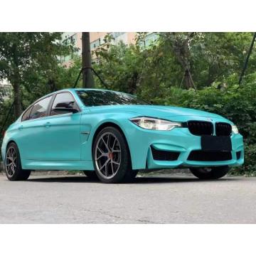 Popular PVC Matte Metallic Tiffany blue car wrap vinyl