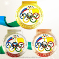 Medalhas 3D em branco barato personalizado com fitas