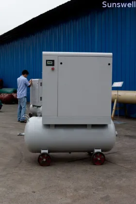 7.5hp Screw Compressor, 5.5kw 0.6m3/min Screw Air Compressors, Air Compressor Rotary Screw