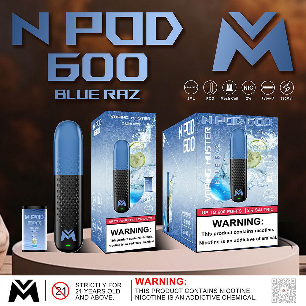 N rokok elektronik pod 600 puff