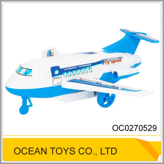 Non-toxic plastic pull back toys airplane OC0270529