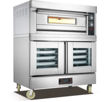 Manufacturer Electric Fermentation with Baking Oven 1 Deck 2 Tray 10pans
