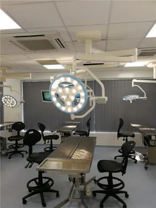 With camera led Osram bulbs surgical lamp