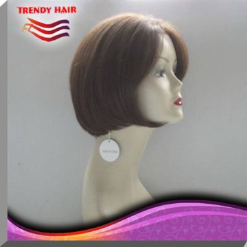 Real Human Hair Full Lace Wig W-1311