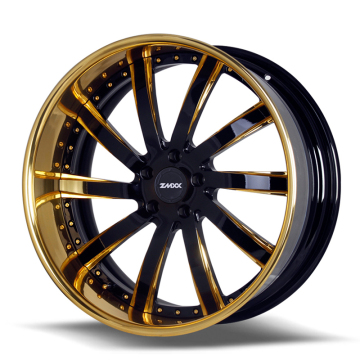 Custom Forged Chrome Wheels 18-28 Inch Polished Deep Lip Rims for Passenger Cars