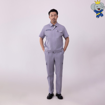 نسيج رمادي ناعم مقاوم للعرق ومضاد للكهرباء الساكنة