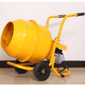 Mini -betonmixer met elektromotor