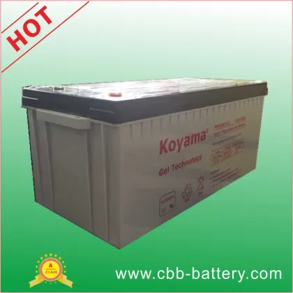 12V200ah Gel Battery Marine Gel Battery, Solar Gel Battery, Deep Cycle Gel Battery, Lead Acid Battery