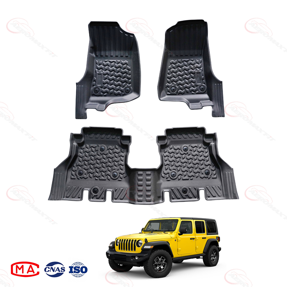 Tapis de sol tpe pour Jeep Wrangler JL