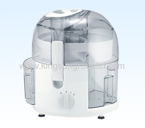 Plastic Housing Transparent White Anti-slip Rubber Feet Electric Fruit Juicer 