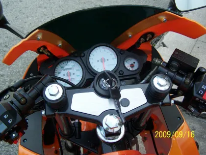Yamaha Motorcycle Motorbile Motor 200cc Orange Drag Racing Motorcycles