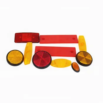 HOT SALE Factory Supply Motorcycle Reflectors: Round & Square