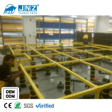 JNZ plastic adjustable pedestal system for gymnasium / decking pedestal system